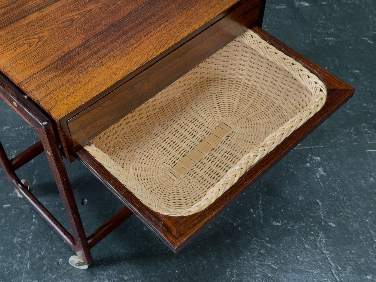 Danish Sewing Table by Br Gelsted