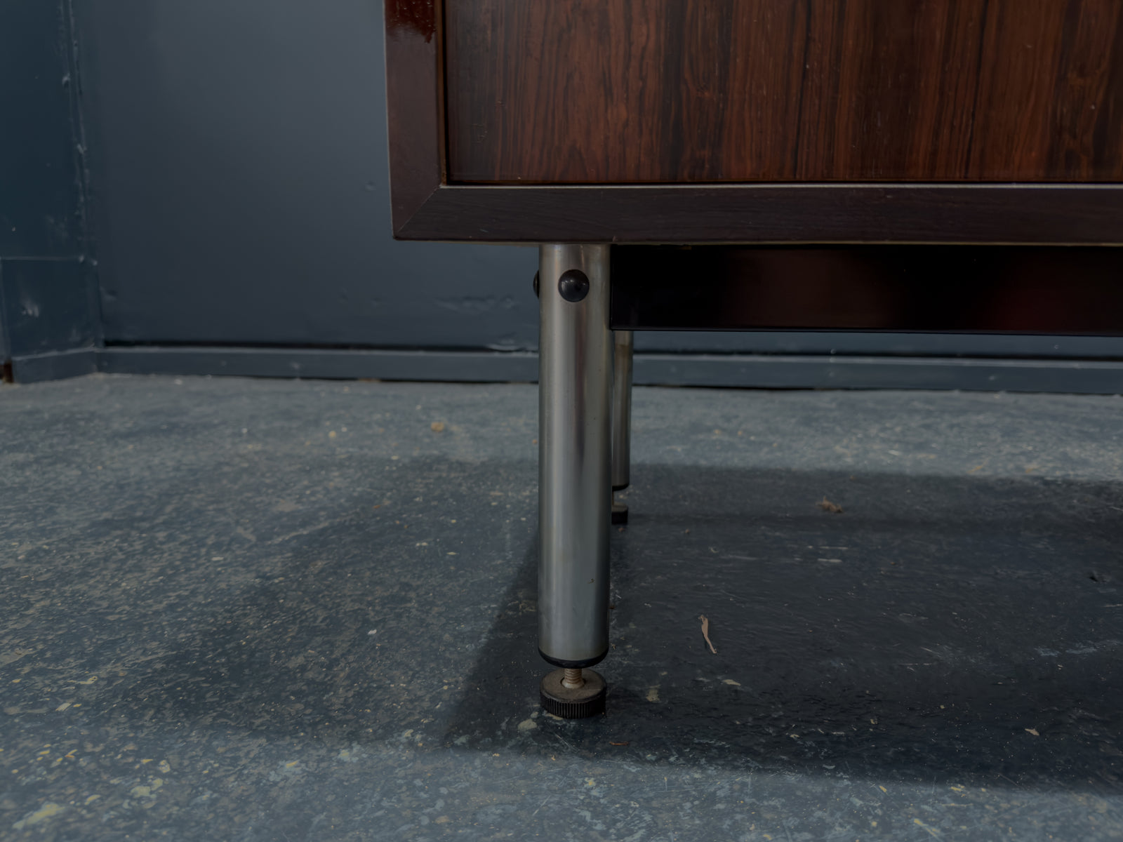 Rosewood Sideboard with Metal Legs