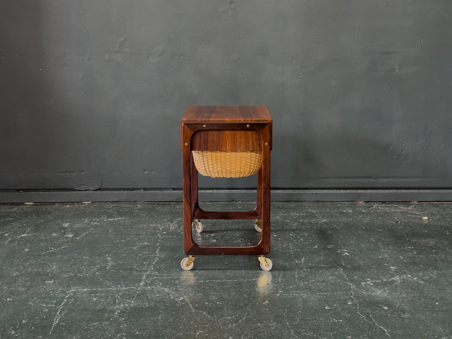 Danish Sewing Table by Br Gelsted
