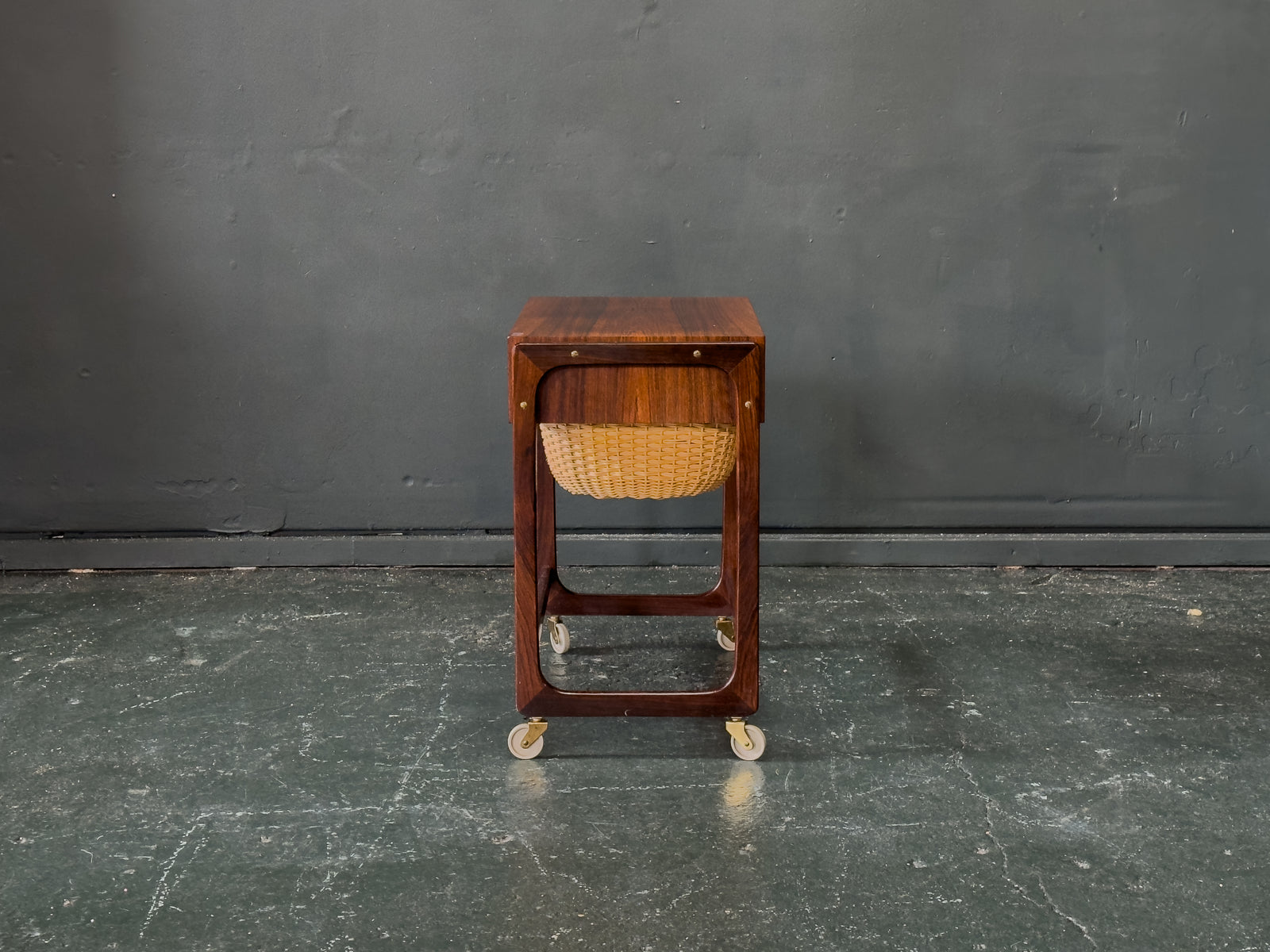 Danish Sewing Table by Br Gelsted