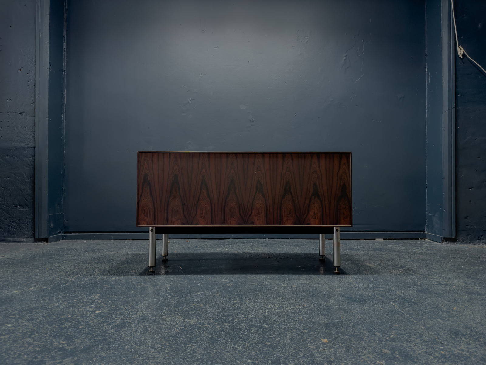 Rosewood Sideboard with Metal Legs