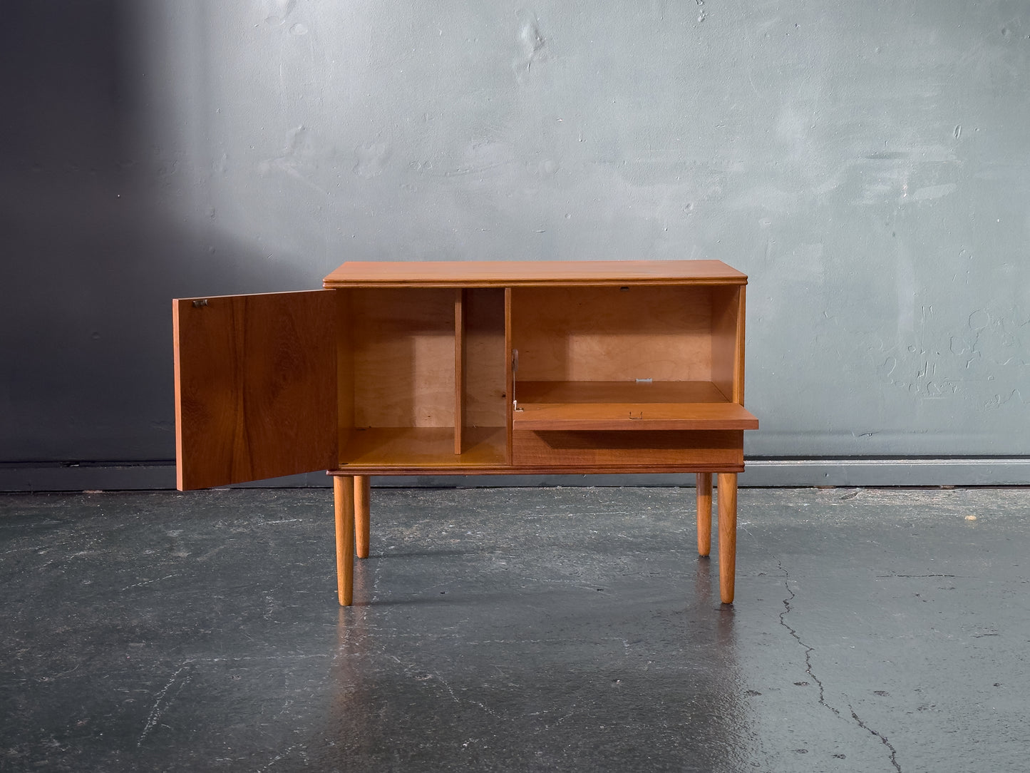 Small Teak Sideboard With Storage