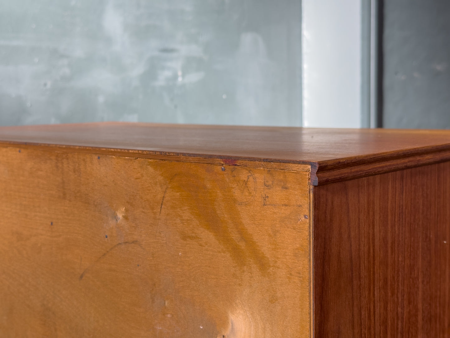 Small Teak Sideboard With Storage