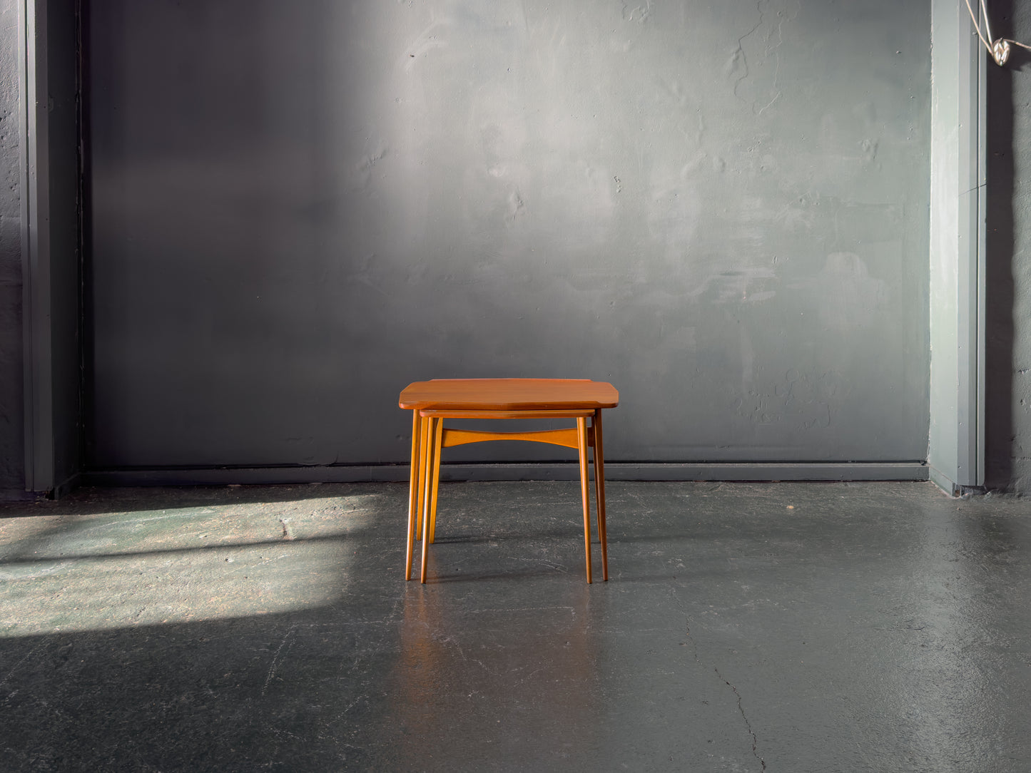 Teak Nesting Tables by Hovmand-Olsen for Mogens Kold