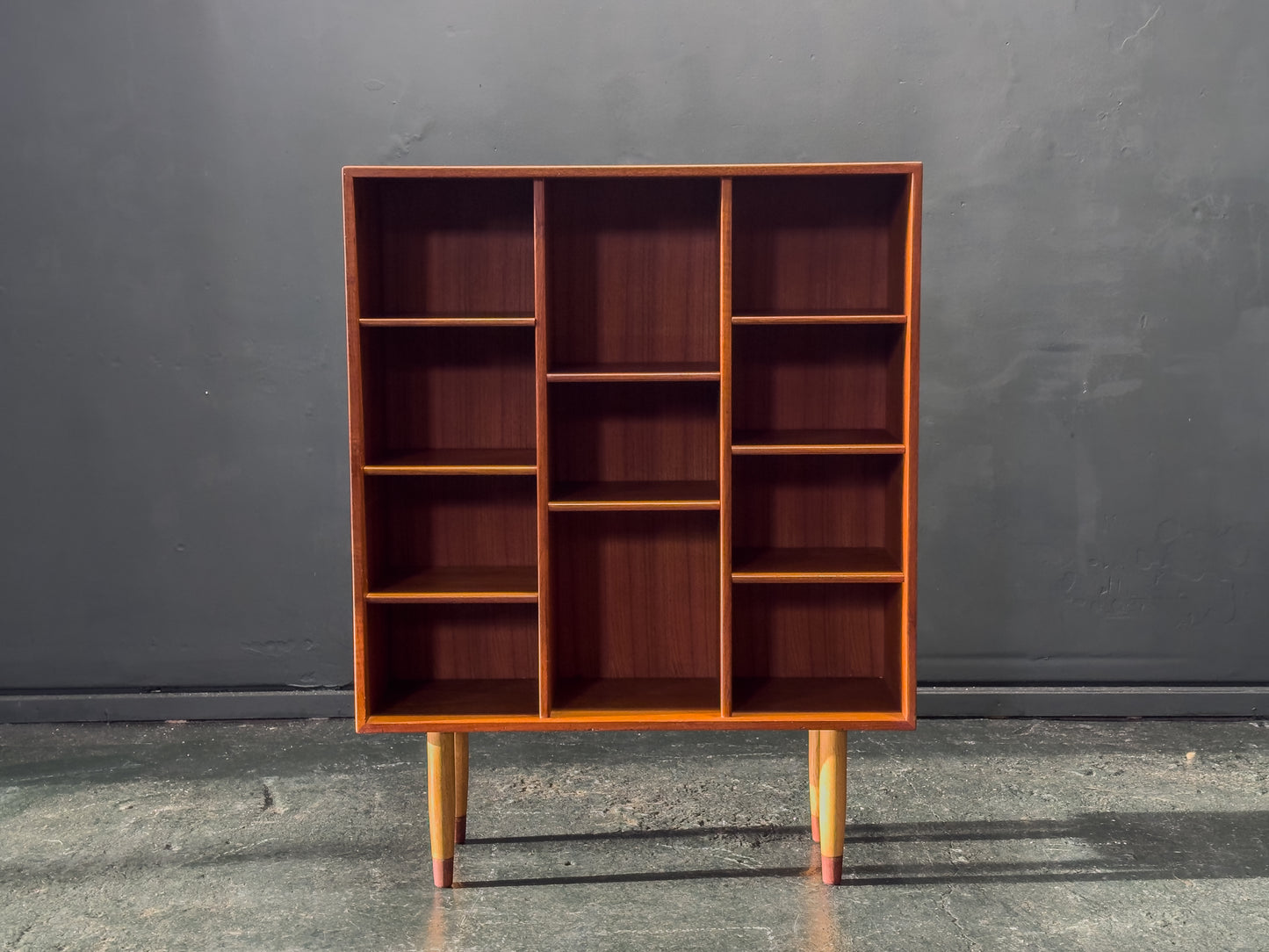 Medium Teak Bookshelf