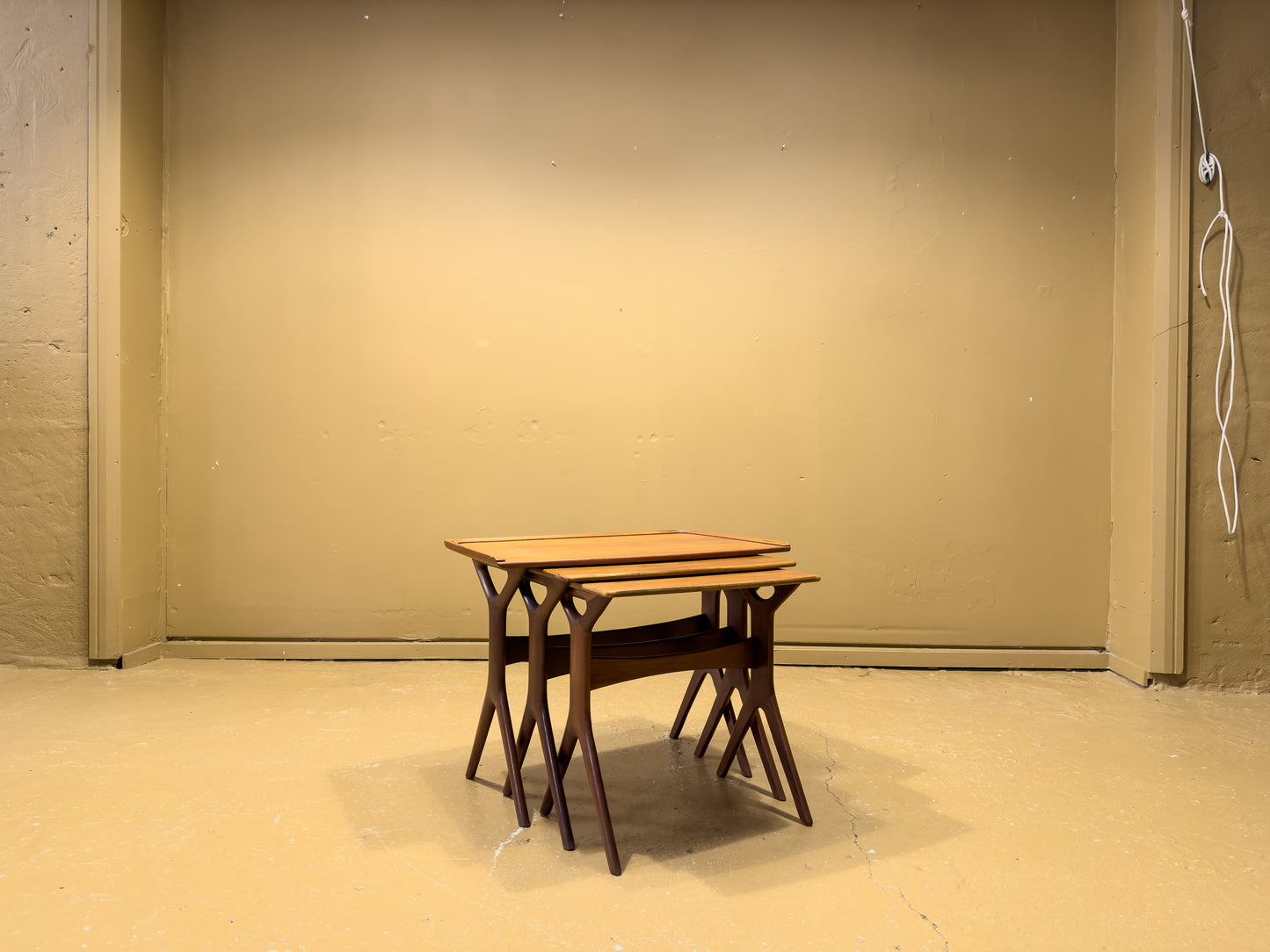 Johannes Andersen Teak Nesting Tables