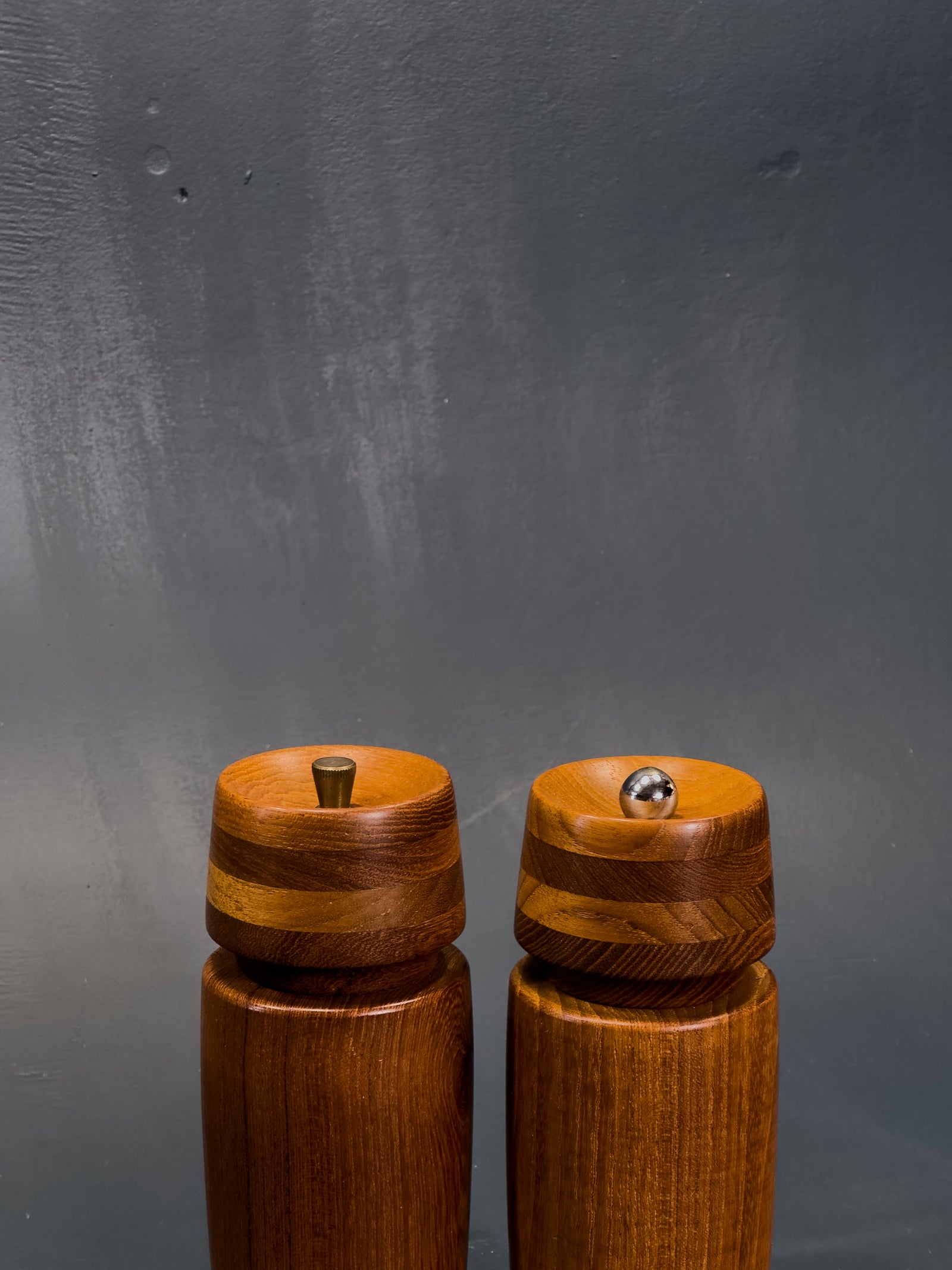 Teak Salt and Pepper Mills