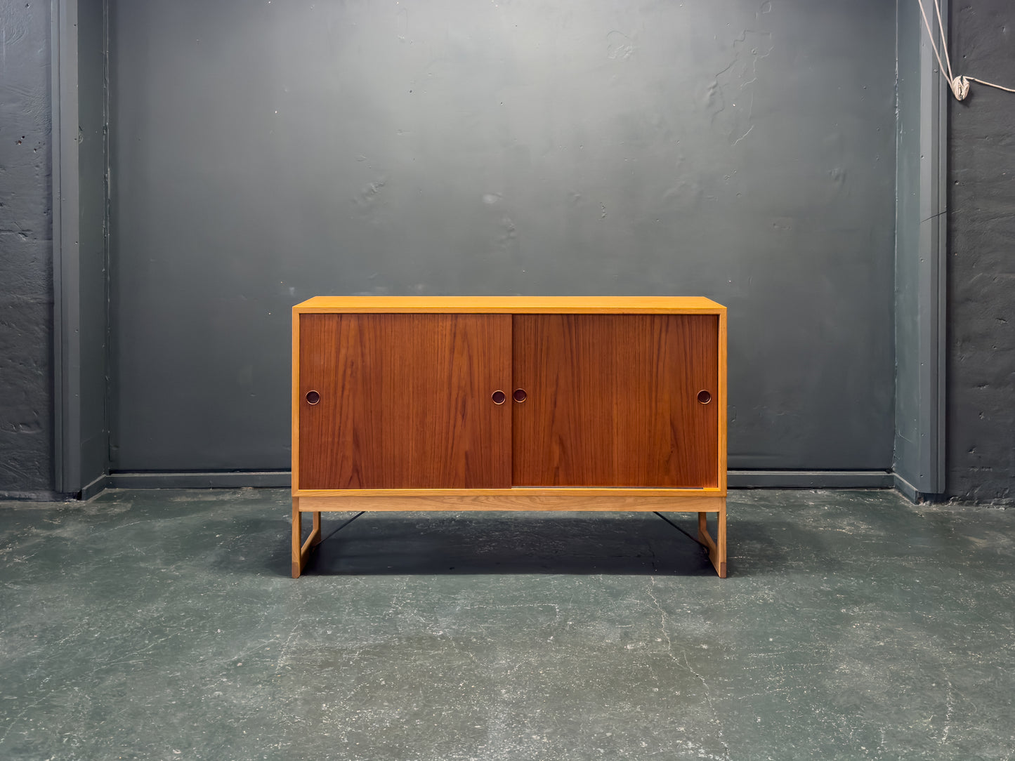 Oak and Teak Børge Mogensen Sideboard