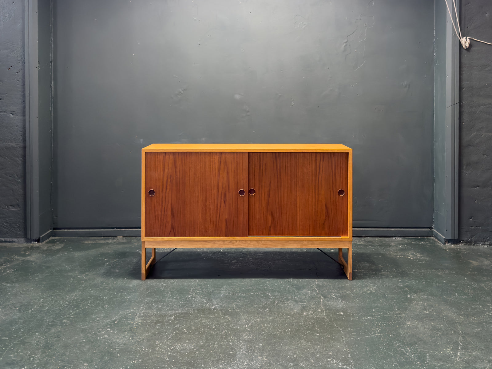 Oak and Teak Børge Mogensen Sideboard