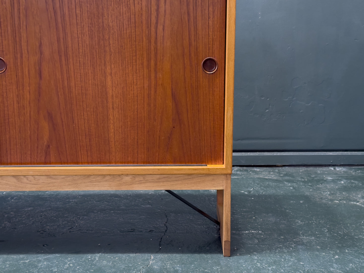 Oak and Teak Børge Mogensen Sideboard