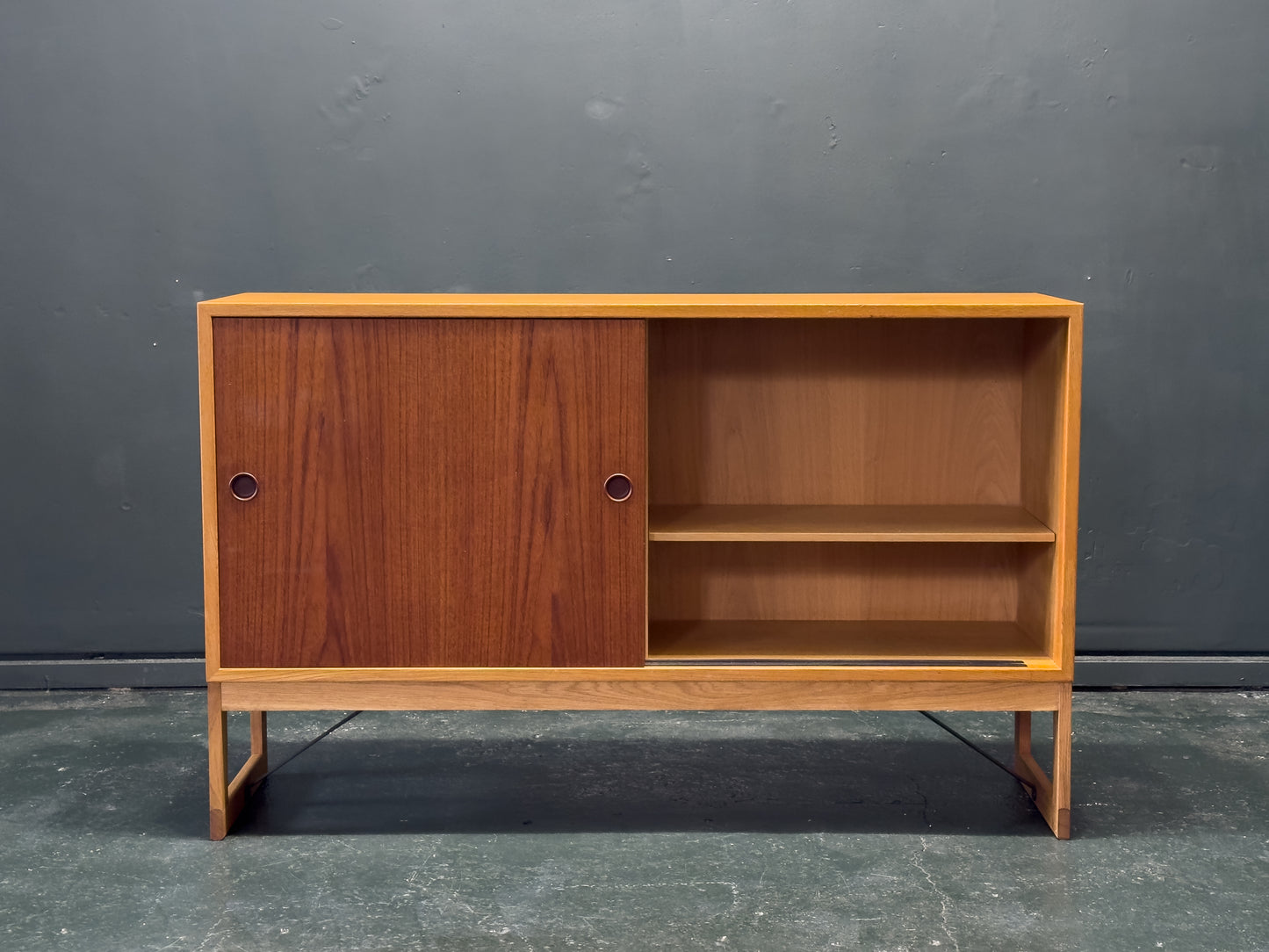 Oak and Teak Børge Mogensen Sideboard