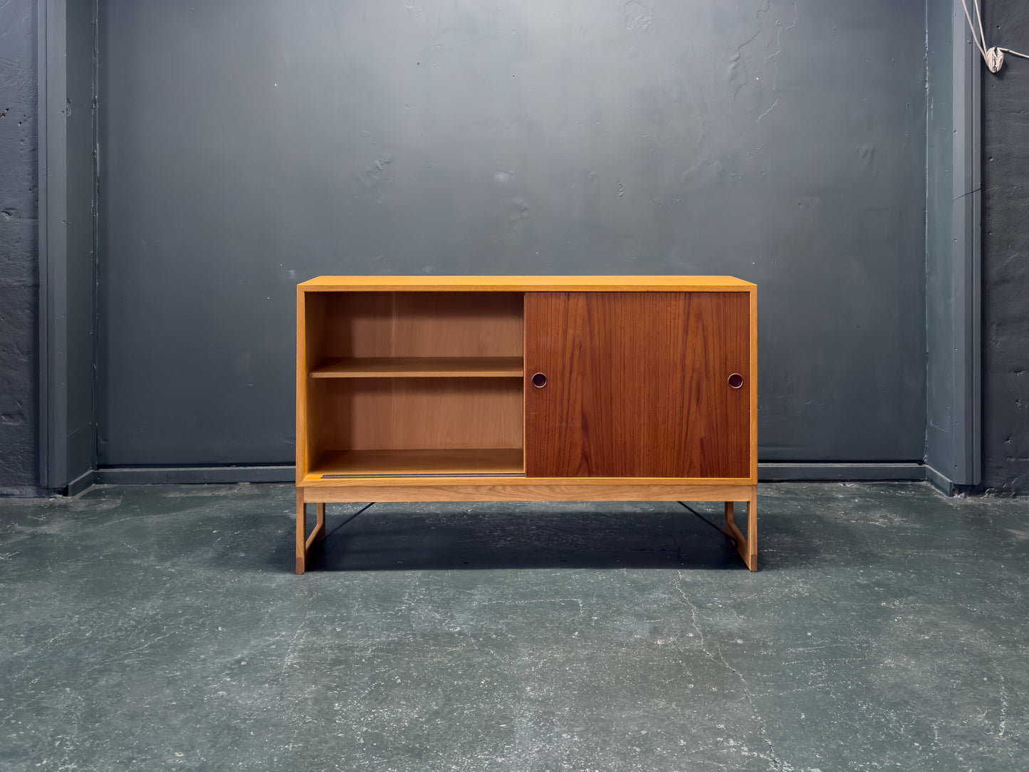 Oak and Teak Børge Mogensen Sideboard
