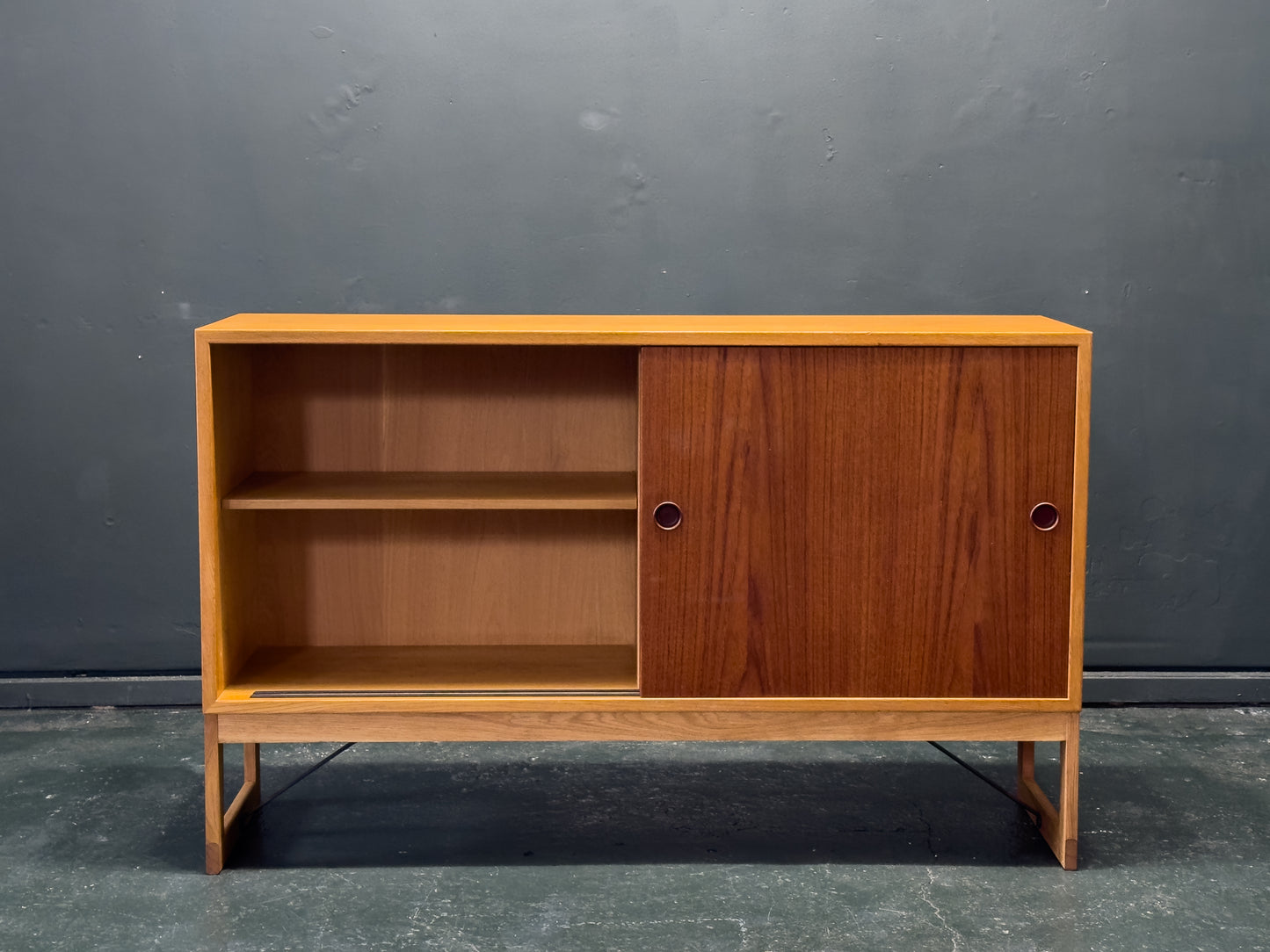 Oak and Teak Børge Mogensen Sideboard