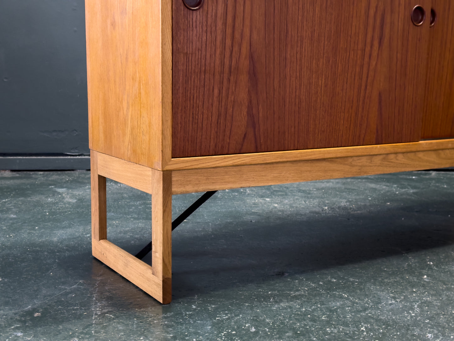 Oak and Teak Børge Mogensen Sideboard