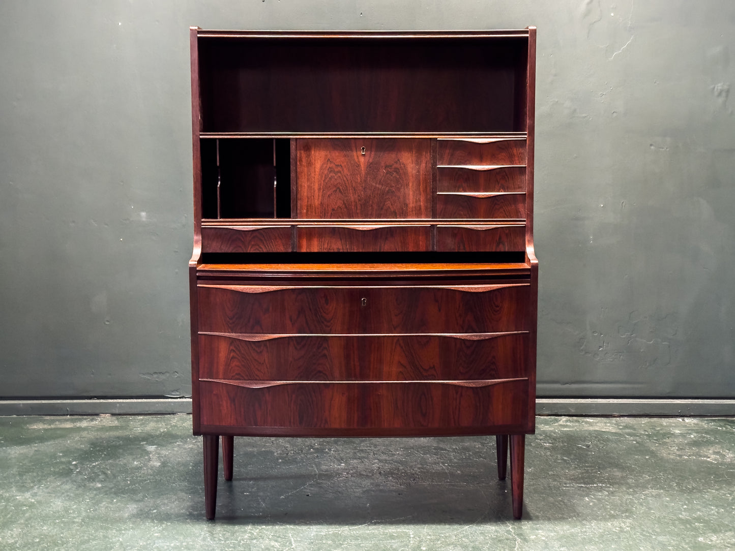 Erling Tortvits Large Rosewood Bureau