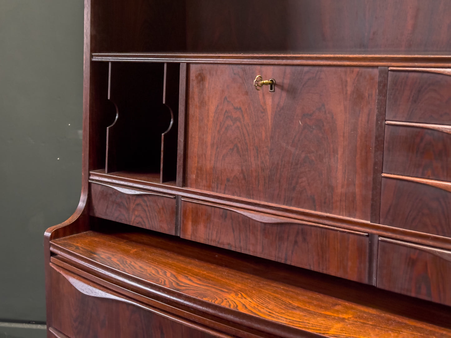 Erling Tortvits Large Rosewood Bureau