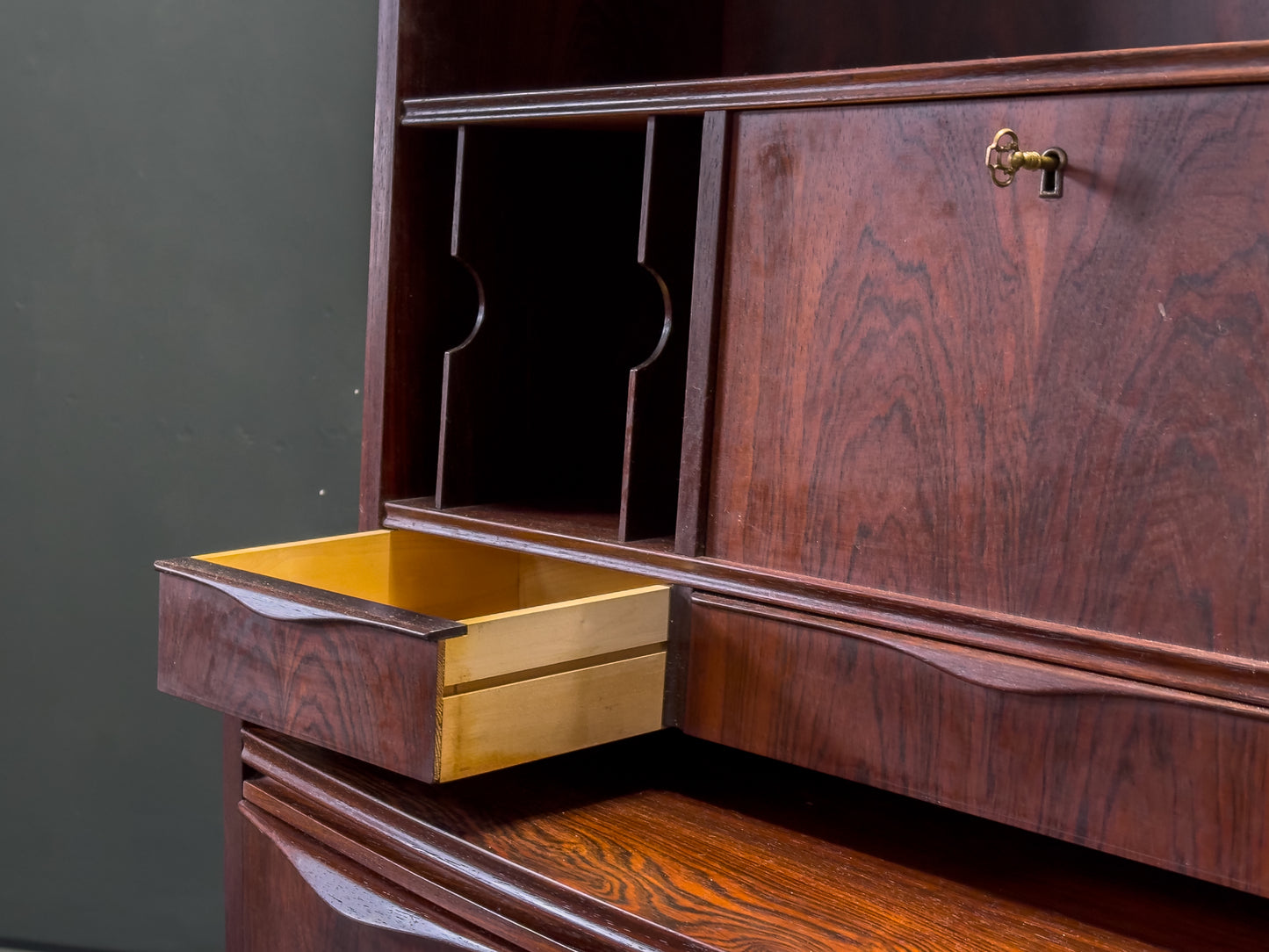 Erling Tortvits Large Rosewood Bureau