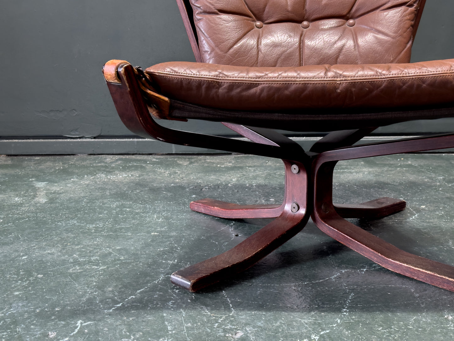 Brown Leather Falcon