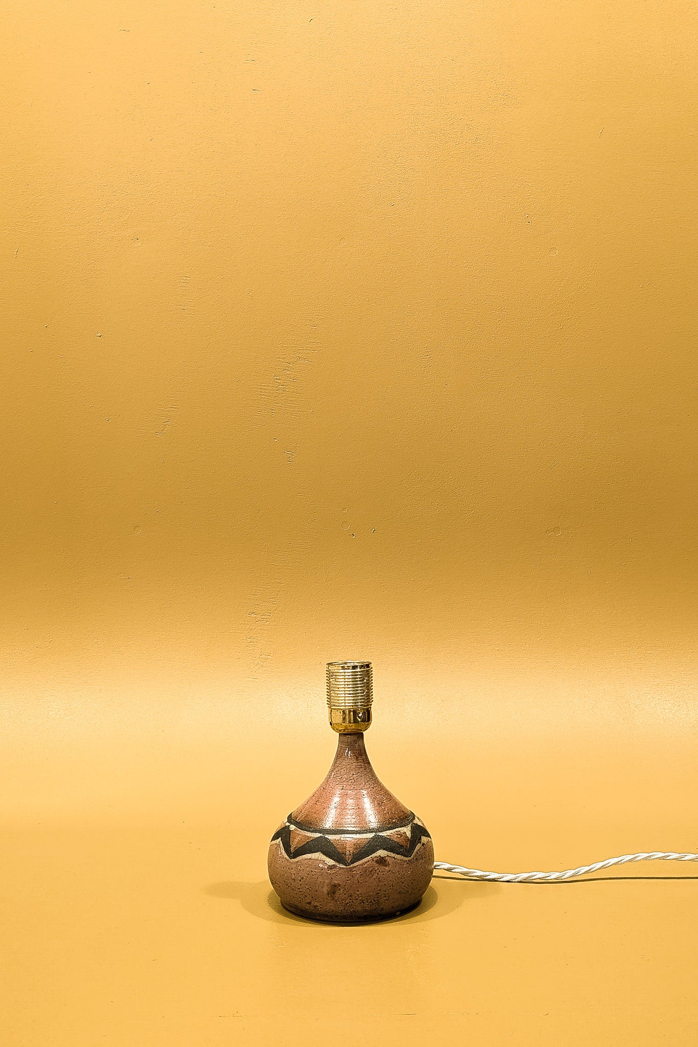 Danish Studio Pottery Ceramic Table Light
