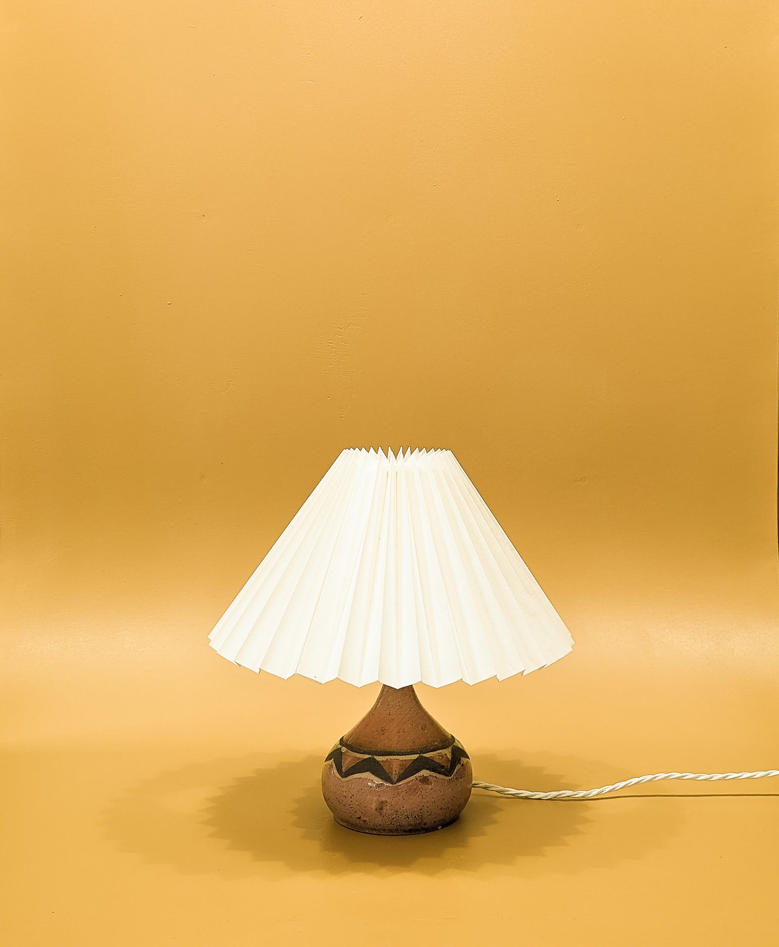 Danish Studio Pottery Ceramic Table Light